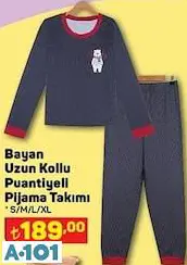 UZUN KOLLU PİJAMA TAKIMI UZUN KOLLU PİJAMA TAKIMI